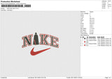 Nike Star W Embroidery File 6 sizes