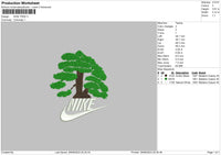 Nike Tree Embroidery File 6 sizes