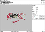 Nike Mickeykiss Embroidery File 6 sizes