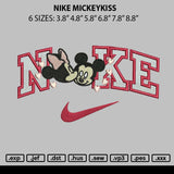 Nike Mickeykiss Embroidery File 6 sizes