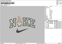 Nike Gnomes Embroidery File 6 sizes