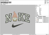 Nike Gnomes Embroidery File 6 sizes