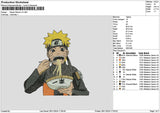 Narutoramen V2 Embroidery File 6 sizes
