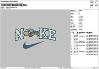 Nike Doc Embroidery File 6 sizes