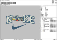 Nike Doc Embroidery File 6 sizes