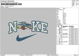 Nike Doc Embroidery File 6 sizes