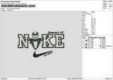Nike Janessa V2 Embroidery File 6 sizes