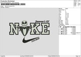 Nike Janessa V2 Embroidery File 6 sizes