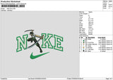 Nike Zoro 0703 Embroidery File 6 sizes