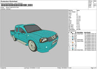 Car 1012b Embroidery File 6 sizes