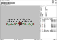 Oncetext Embroidery File 6 sizes