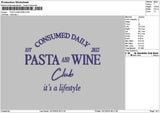 Pasteltext 1312 Embroidery File 6 sizes