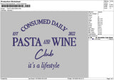 Pasteltext 1312 Embroidery File 6 sizes