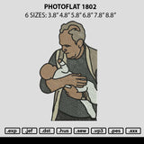 Photoflat 1802 Embroidery File 6 sizes