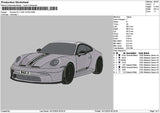Car 1412a Embroidery File 6 sizes