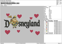 Dland Russell Embroidery File 6 sizes