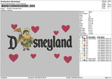 Dland Russell Embroidery File 6 sizes