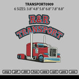 Transport0909 Embroidery File 6 sizes