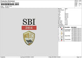 Sbitext Embroidery File 6 sizes