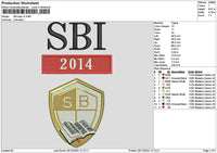 Sbitext Embroidery File 6 sizes