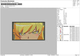 Shinobu O Emboidery File 6 sizes