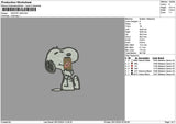 Snoopy Anw Embroidery File 6 sizes