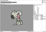 Snoopy Cola Cherry Embroidery File 6 sizes