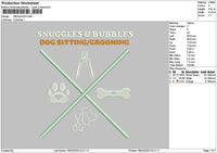 Snugglestext Embroidery File 6 sizes