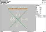 Snugglestext Embroidery File 6 sizes
