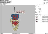 Spidercat Embroidery File 6 sizes