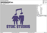 Stoictext Embroidery File 6 sizes