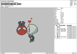 Spidergwen 01 Embroidery File 6 sizes
