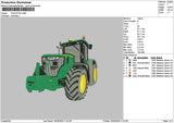 Tracktor 1502 Embroidery File 6 sizes