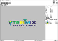 Trinimixtext Embroidery File 6 sizes