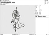Tarzan N Jane Embroidery File 6 sizes