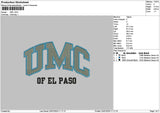 Umctext 2307 Embroidery File 6 sizes