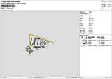 Utrgntext Embroidery File 6 sizes
