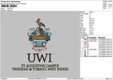 Uwitext Embroidery File 6 sizes