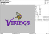 Viking Embroidery File  sizes
