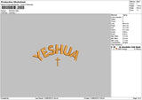 Yeshuatext Embroidery File 6 sizes