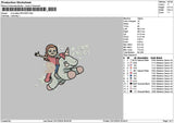 Adleytext Embroidery File 6 sizes