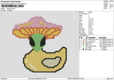 Duck Hat V2 Embroidery File 6 sizes
