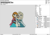 Annaelsa Embroidery File 6 sizes
