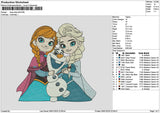 Annaelsa Embroidery File 6 sizes