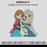 Annaelsa Embroidery File 6 sizes