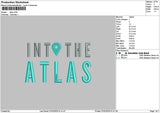Atlastext Embroidery File 6 sizes