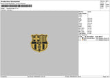 Barcelona1902 Embroidery File 6 sizes
