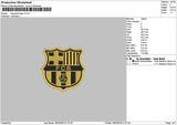Barcelona1902 Embroidery File 6 sizes