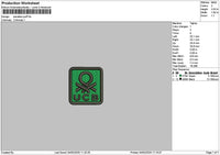 Logo Puff 02 Embroidery File 6 sizes