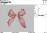 Bows 0901a Embroidery File 6 sizes